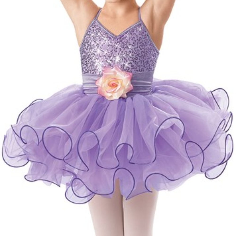 Pink Tutu Costume with Glitter